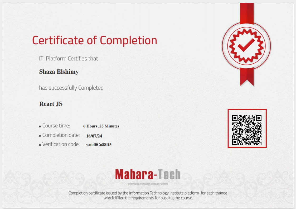 Certificate 3